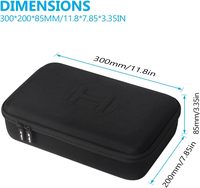 Kotak Penyimpanan Perjalanan Anti-Shock Pelindung untuk DJI Mini 3 Pro / Mini 3 RC / RC-N1 Remote Controller dari EVA Keras