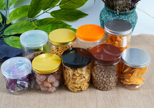 Pot cosmétique en PET à large ouverture avec couvercle à vis 150 ml Pot en plastique rechargeable Pot en plastique pour noix et céréales - Product Image 6