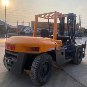 מלגזה דיזל משומשת TCM 100 10 טון במצב טוב וביצועים גבוהים, מלגזה TCM FD100 למכירה - Product Image 2