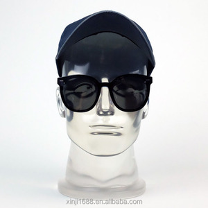 Fashion <strong>Style</strong> Best Quality Transparent <strong>Head</strong> Mannequin Clear Model <strong>Heads</strong> for Sunglasses Hat Display - Product Image 5