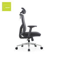 Chaise de bureau ergonomique moderne pivotante en maille confortable, fabrication chinoise, vente en gros personnalisée, prix abordable