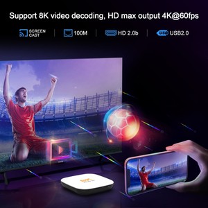 H96 MAX IPTV STB 8K Streaming, Receptor <span class=keywords><strong>de</strong></span> TV Inteligente OTT, Wifi 6, Google Android 12 Pro, TV Box, Europa, Alemania, Francia, Reino Unido, Envío Gratuito - Product Image 6