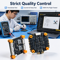 HAKRC F405-60A Stack de drone FPV, contrôleur de vol F405, ESC 4-en-1 BLHeli32, prend en charge le FPV numérique et analogique, Betaflight APMINAV