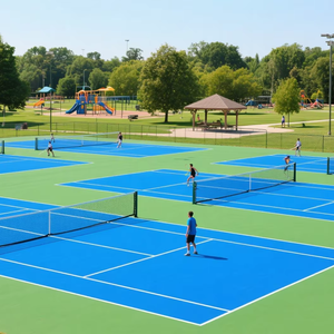 Inolp ยางปูพื้นพร้อมเครื่อง pikcleball สำหรับตั้งพื้นพิเคิลบอลผู้ผลิตพื้นกีฬาหนึ่งชุด - Product Image 2