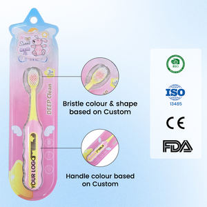 Set Spazzolini per Bambini con Setole Morbide, Design Colorato, Igiene Orale 3-12 Anni - Product Image 3