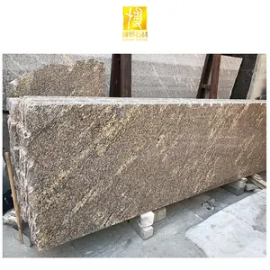 Tấm Đá Đánh Bóng Tường BOTON STONE, Sàn Gạch Đá Granite Tự Nhiên Kiểu Trung Quốc, Màu Nâu, Cầu Thang