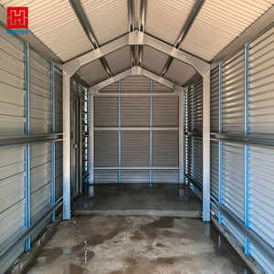 Thiết Kế Hiện Đại Thép Kim Loại Nhà Để Xe Hội Thảo Nền Tảng Kit Động Đất Bằng Chứng Và Không Thấm Nước Làm Bằng Bánh Sandwich Bảng Điều Khiển - Product Image 2