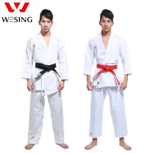 Wesing WKF Approved Custom Karate Uniforms Martial Arts Gi Fabric Kata And Kumite Karate Uniform