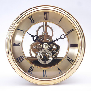 Keshi K86-DB1-2 di alta qualità metallo oro/argento scheletro orologio inserto con numeri arabi dalla cina - Product Image 4