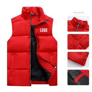 Nouveau gilet homme pratique <span class=keywords><strong>sans</strong></span> manches gilet chaud logo personnalisé détachable col montant veste <span class=keywords><strong>sans</strong></span> manches <span class=keywords><strong>randonnée</strong></span> en plein air gilet <span class=keywords><strong>femme</strong></span> - Product Image 2