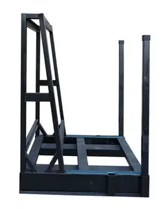 Hot Selling Gute Qualität Black Steel Heavy-Duty Ein Rahmen Transport Rack