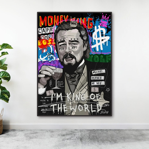 Décor à la maison Graffiti rue Pop <span class=keywords><strong>Art</strong></span> Portraits de personnes célèbres affiche abstraite toile peinture à l'huile mur <span class=keywords><strong>Art</strong></span> photos œuvre - Product Image 6