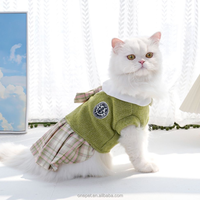 Robe pour chats, boutique pour animaux de compagnie, vente en gros, vêtements pour chats automne-hiver, pull confortable, jupe JK, robe pour chat