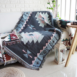 Tapiz jacquard lanza manta de diseño personalizado con tallas <span class=keywords><strong>pequeñas</strong></span> y grandes confeccionadas - Product Image 4
