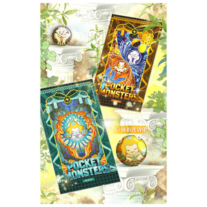 YQ Wholesale Davy Creative Pokémon <span class=keywords><strong>Carte</strong></span> da Collezione Parte <span class=keywords><strong>1</strong></span> Fan Art <span class=keywords><strong>Carte</strong></span> di Carta <span class=keywords><strong>Gioco</strong></span> da Tavolo 2 Giocatori Blind Box Giocattolo Gadget per Feste - Product Image 3