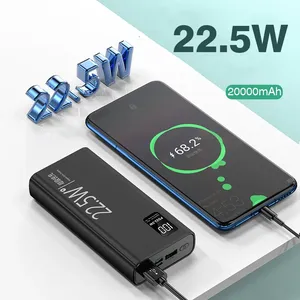 <span class=keywords><strong>Batterie</strong></span> <span class=keywords><strong>externe</strong></span> de grande capacité 20000mAh USB C 22.5W <span class=keywords><strong>Batterie</strong></span> de rechange <span class=keywords><strong>externe</strong></span> 10000mAh Chargeur rapide <span class=keywords><strong>portable</strong></span> <span class=keywords><strong>pour</strong></span> téléphone <span class=keywords><strong>portable</strong></span> - Product Image 3