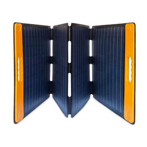 Oferta Especial: Paneles Solares Plegables Negros de 100W con 21% de Eficiencia, Diseño Impermeable para Acampar al Aire Libre y Uso Portátil - Product Image 6