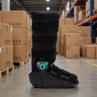 Botte orthopédique réglable ROM Cam Walker avec mécanisme à charnière en acier inoxydable, soutien ferme pour la guérison des ligaments de la cheville