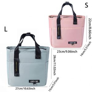Sacs à lunch isothermes en tissu Oxford, portables et durables, pour étudiants et employés de bureau – Vente en gros à succès - Product Image 2