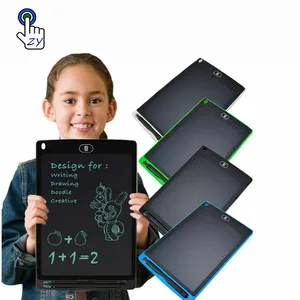 Planche effaçable électronique numérique Lcd Pad de dessin Top cadeau pour enfants pour enfants tablette d'écriture 8.5 pouces couleur bleue ABS + LCD