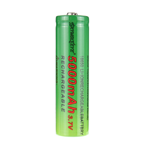 Skywolfeye 18650 Rechargeable <b>Battery</b> 5000mAh <b>3.7V</b> Lithium Ion <b>Battery</b> - Product Image 1