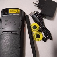 Lecteur-graveur de cartes à puce RFID LF Em4305 FDX-B 134,2 kHz avec scanner PDA sous Android 10 pour la gestion animale