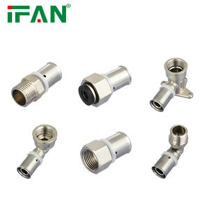 Conexiones de Plomería de Latón Forjado IFAN, Conexiones de Presión para Tuberías Pex Al Pex, Conexiones de Presión <span class=keywords><strong>Multicapa</strong></span> Pex - Product Image 4