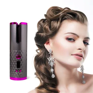hair rollers curler for bangs Suppliers-Iron Styler Chargeable 7 In 1 Flower Cool Air Automatic Rotating Barrel Hair Curler For Profesional Pin Curl Italy Roller