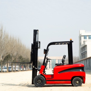 Precio de fábrica Alta calidad Envío gratis Mini carretilla elevadora eléctrica Fabricante de China Carretilla elevadora de 4 ruedas con accesorio - Product Image 6