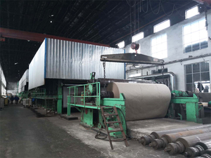 牛皮纸制造机1800牛皮纸礼品包装纸生产线 - Product Image 2