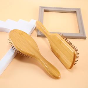 Peine de Madera Antiestático con Logotipo Personalizado, Peine de Aire de Bambú PARA EL Hogar, Masaje de Hotel - Product Image 2