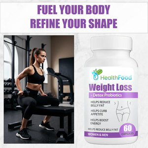Private Label Weight Loss Detox Probiotics Capsules Reduce Belly Fat Curb Appetite Boost Energy for Women&Men <b>Supplement</b> - Product Image 5