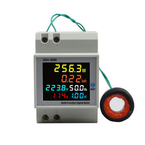 D52-2066 DIN-Rail Multifonction LCD Affichage Tension Courant Puissance Active Fréquence L'énergie Électrique Dispositif <span class=keywords><strong>de</strong></span> Surveillance - Product Image 5
