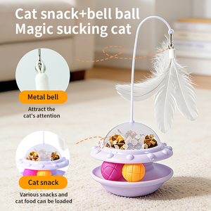 Juguete Inteligente Automático de Lujo para Gatos 2026 con Diseño de Láser y Plumas para Uso en Interiores y <span class=keywords><strong>Ejercicio</strong></span> - Product Image 5
