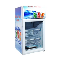Réfrigérateur d'Affichage Meisda à Prix d'Usine en Gros, Mini Table de 40L avec Porte Vitrée, pour Boissons Énergisantes