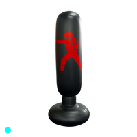 Diseño personalizado MOQ bajo PVC inflable niños saco de boxeo caja inflable saco de boxeo