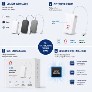 OLAX UPS Inteligente para Exteriores, 12V 37WH 10000mah, Salida de CC, Mini UPS, Batería de Respaldo, Banco de Energía Portátil para Router Wifi, Monofásico - Product Image 6