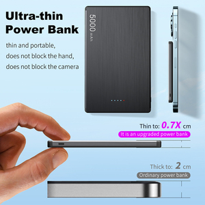 2025 Meilleure vente <span class=keywords><strong>Portable</strong></span> Mini Powerbank 5000mah <span class=keywords><strong>chargeur</strong></span> rapide sans fil magnétique pour <span class=keywords><strong>iPhone</strong></span> Pro Max 20W puissance de sortie - Product Image 3