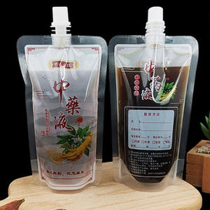 Sachet de médicament liquide autoportant de qualité alimentaire, emballage scellé portable pour usage médical - Product Image 2