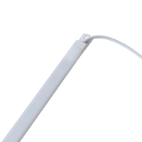 Bande lumineuse LED pour congélateur à CRI élevé Ra80, 1,31 pi (40 cm), en alliage d'aluminium, 6500K, angle de faisceau large de 165°, pour vitrine de supermarché