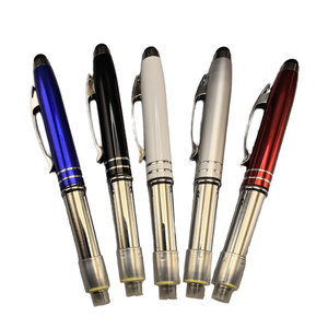 批发促销现货金属电容灯笔带铝球激光标志广告笔带插入物 - Product Image 1