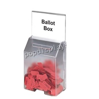 CentRoyal Marken-Acryl-Standdisplay-Box Maßgefertigter Transparenter Behälter Wasserbeständig ROHS-Zertifiziert Individuelles Logo