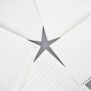 A5/B5 Recarregáveis Folhas Soltas Papel-Em Branco/Grade/Linha Páginas para Folhas Soltas Notebook, Escola Escritório Jornal Escrita, Planejador Diário - Product Image 6