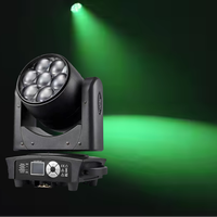 7X40W Mini abeille oeil tête mobile lumière Rgbw 4In1 Lyre faisceau Zoom Led lavage tête mobile 7x40 événement Dj scène lumière