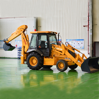 Changlin backhoe roda penggali, muatan baru 2.5 ton merek changlin