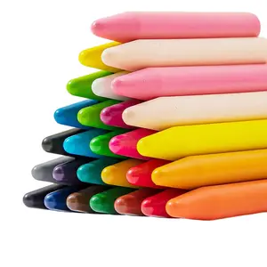 Lieferantenpreis individuelles 12-farben-waschbares ungiftiges kinder-Softly-Crayon-Set