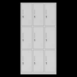 Taquillas de almacenamiento de acero gabinete para lavandería Color personalizado tamaño escuela gimnasio Oficina Metal seguridad <span class=keywords><strong>Taquilla</strong></span> de ALM - Product Image 3