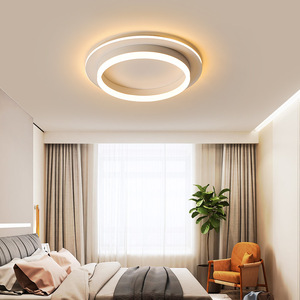 <b>Modern</b> Simple New Bedroom <b>Ceiling</b> <b>Light</b> Creative Square Study Dining Room Aluminum Acrylic Touch Control High CRI 90 <b>LED</b> <b>Ceiling</b> - Product Image 5