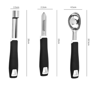 Ensemble de 12 accessoires de cuisine, outils à pizza, ouvre-boîte, éplucheur de légumes, ustensiles de cuisine, gadgets de cuisine - Product Image 2