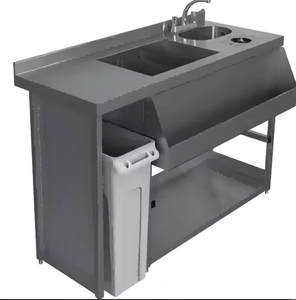 Custom Commercial Grade Contemporary Durable Stainless Steel Bar Sets Counter Cafe Restaurant <b>Workstation</b> Use - Product Image 2